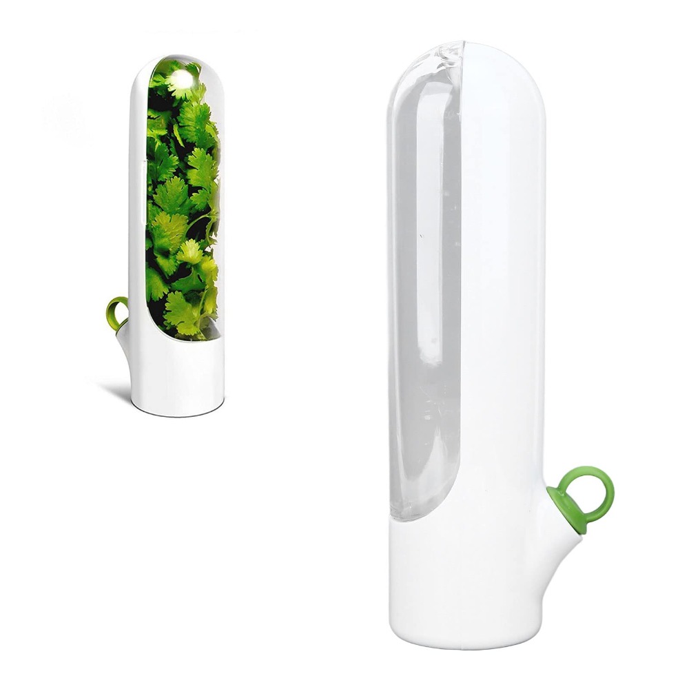 Herb Keeper Bottle - Botol penyimpan sayuran, wadah penyimpan ramuan
