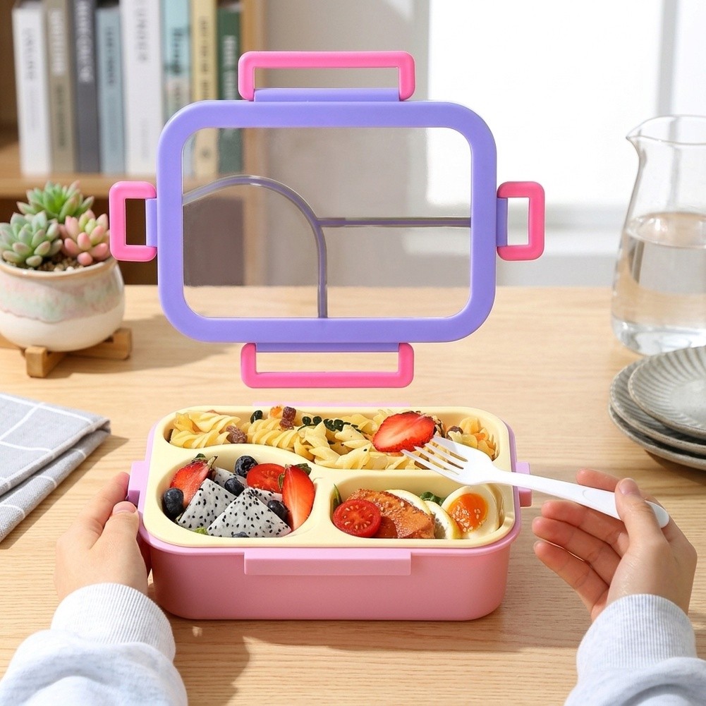 Meal Prep Box - Kotak Makan Bento Stainless Steel 3