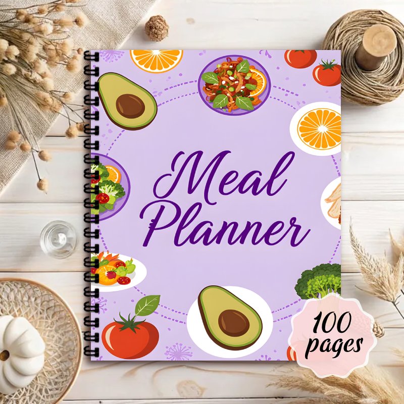 Meal Prep Weekly - Perencana Makanan, Perencana Persiapan Makanan, Buku