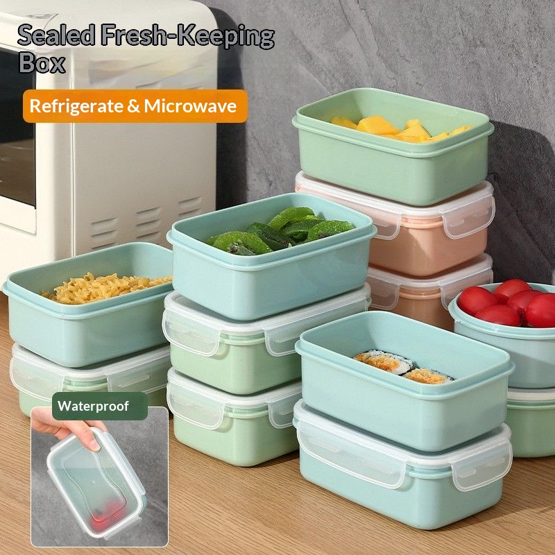 Meal Prep Box - Wadah Penyimpanan Makanan Kedap Udara Bebas