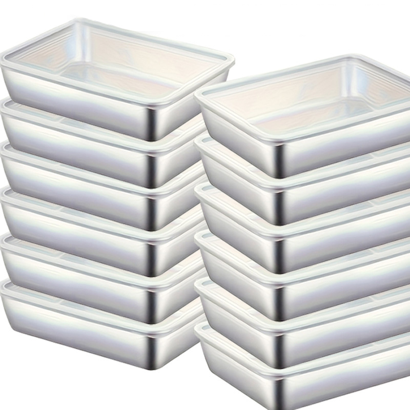 4pcs Set Wadah Penyimpanan Mak - Meal Prep Box ulasan dan harga