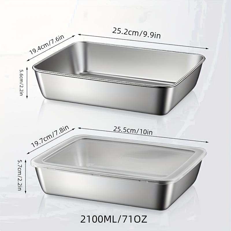 4pcs Set Wadah Penyimpanan Mak - Meal Prep Box ulasan dan harga