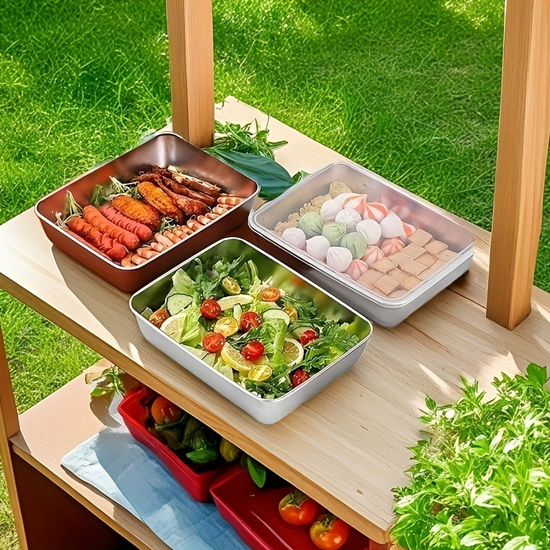 4pcs Set Wadah Penyimpanan Mak - Meal Prep Box ulasan dan harga