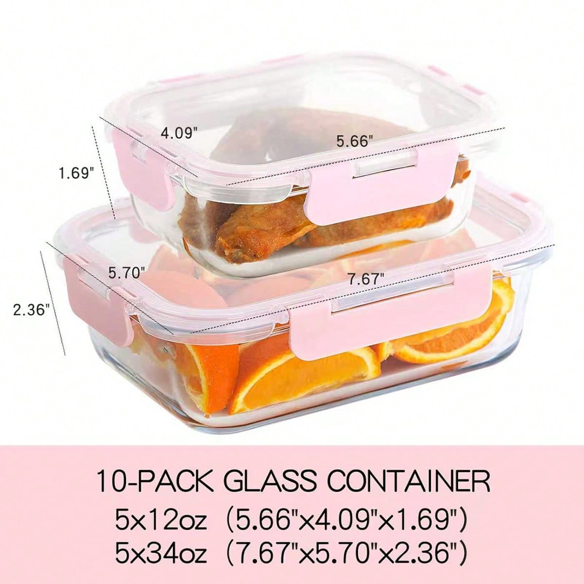 10 Wadah Makanan Kaca, Wadah P - Meal Prep Box ulasan dan harga