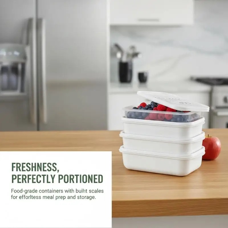 1/3/10P Wadah Freezer Daging K - Meal Prep Weekly ulasan dan harga