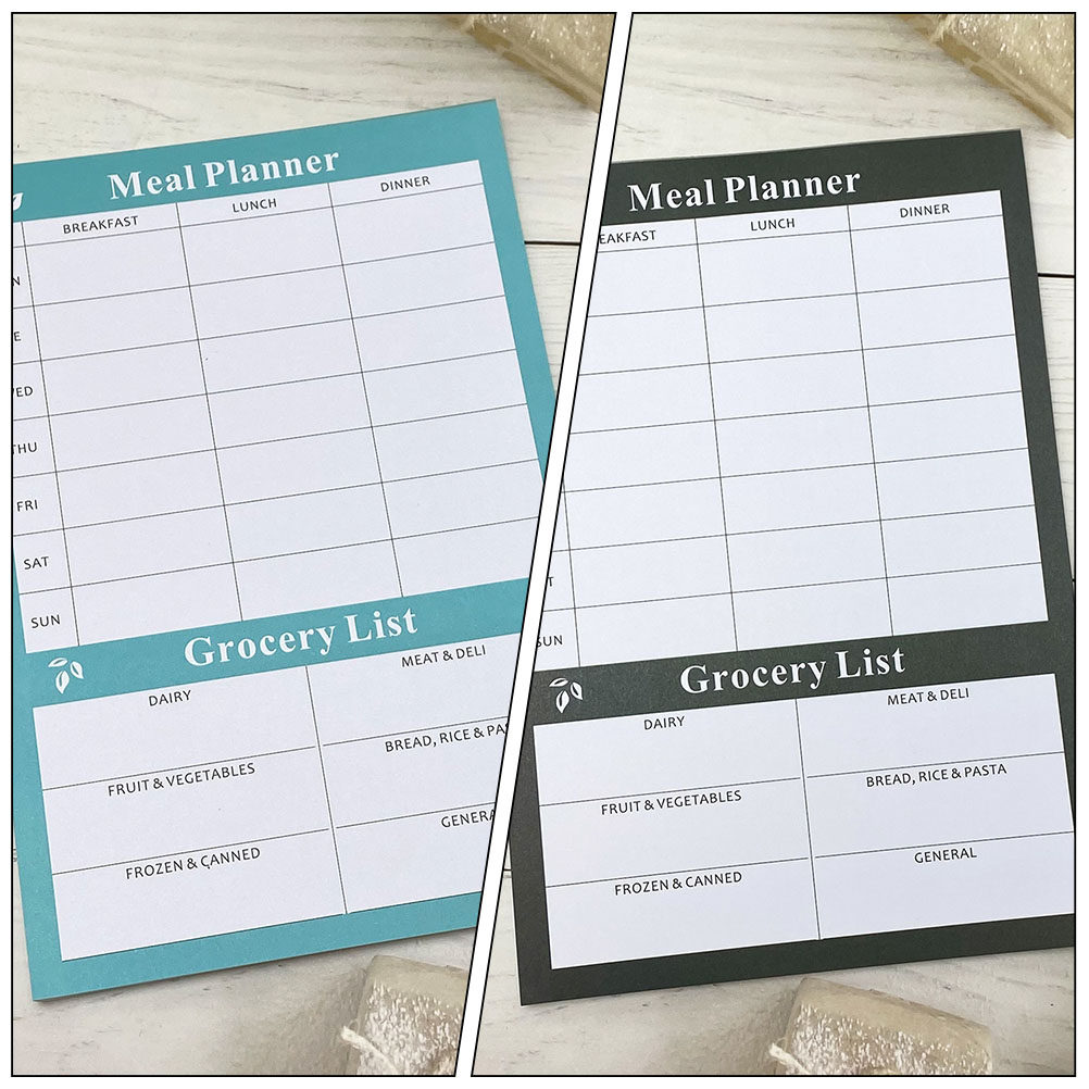 2 buah Buku Catatan Perencana  - Meal Prep Weekly ulasan dan harga